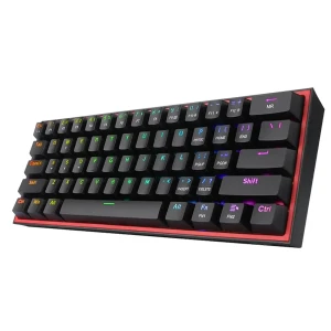 کیبورد مکانیکال گیمینگ ردراگون مدل K617 FIZZ RGB Black